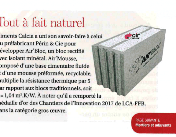 Extrait article n° 428 du magazine Négoce de mars 2017